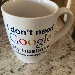 I don’t need Google My husband knows everything